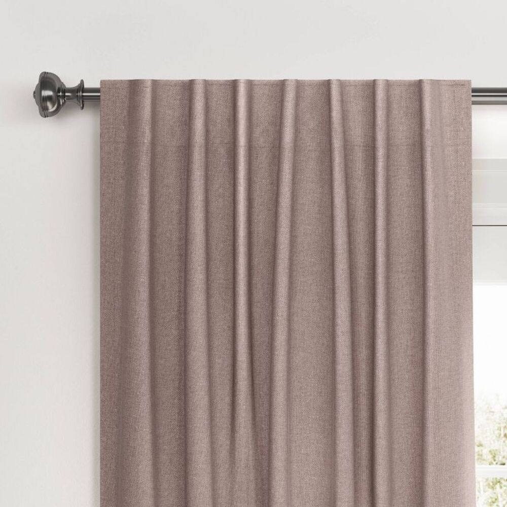 Threshold - Blackout Aruba Window Curtain Panel - Threshold Light Brown